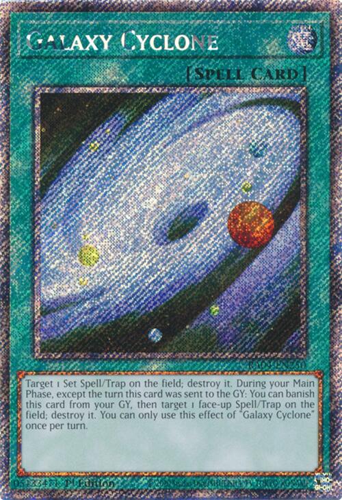 Galaxy Cyclone [RA04-EN250] Platinum Secret Rare | Card Merchant Takapuna