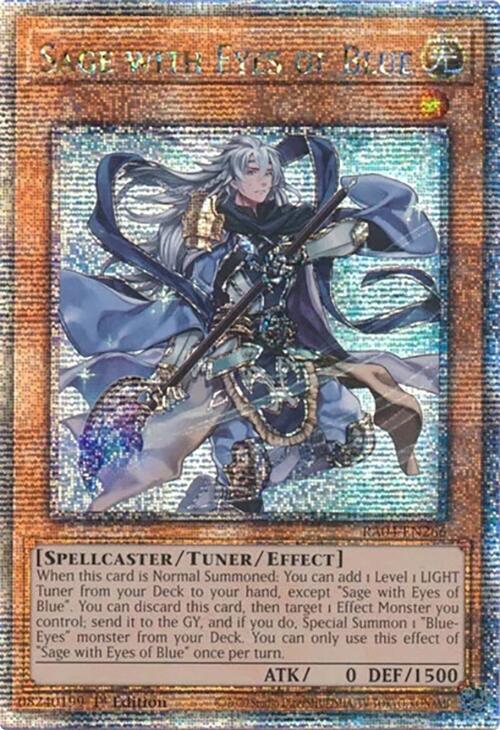 Sage with Eyes of Blue [RA04-EN266] Quarter Century Secret Rare | Card Merchant Takapuna
