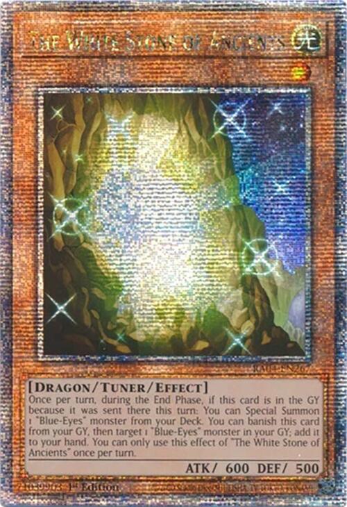 The White Stone of Ancients [RA04-EN267] Quarter Century Secret Rare | Card Merchant Takapuna
