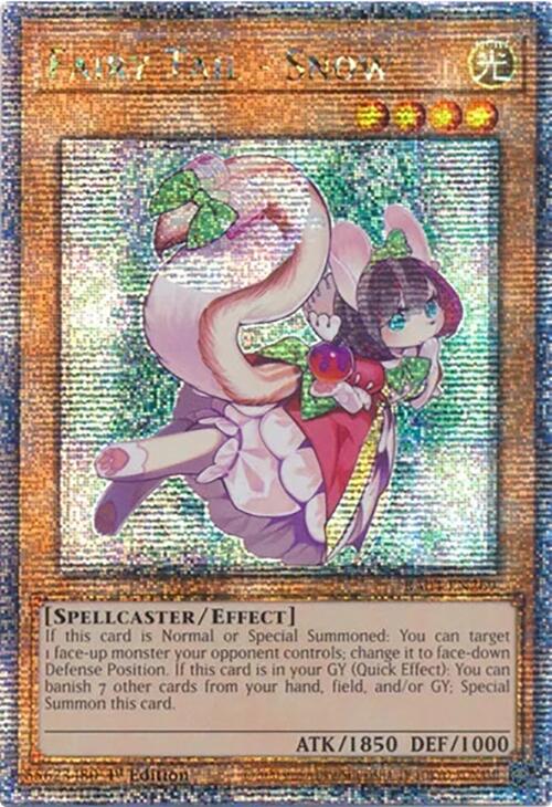 Fairy Tail - Snow [RA04-EN269] Quarter Century Secret Rare | Card Merchant Takapuna