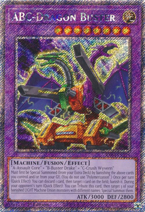 ABC-Dragon Buster [RA04-EN271] Platinum Secret Rare | Card Merchant Takapuna