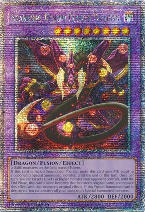 Starving Venom Fusion Dragon [RA04-EN272] Quarter Century Secret Rare | Card Merchant Takapuna