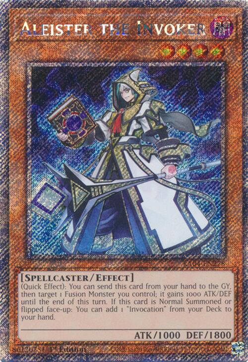 Aleister the Invoker [RA04-EN278] Platinum Secret Rare | Card Merchant Takapuna