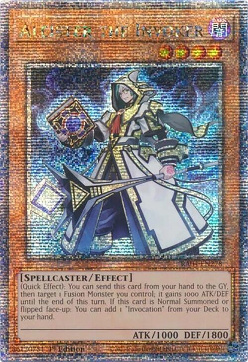Aleister the Invoker [RA04-EN278] Quarter Century Secret Rare | Card Merchant Takapuna