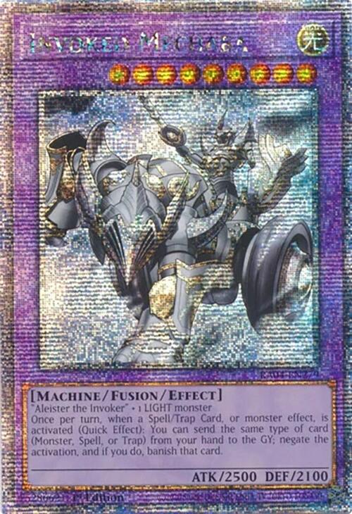 Invoked Mechaba [RA04-EN279] Quarter Century Secret Rare | Card Merchant Takapuna