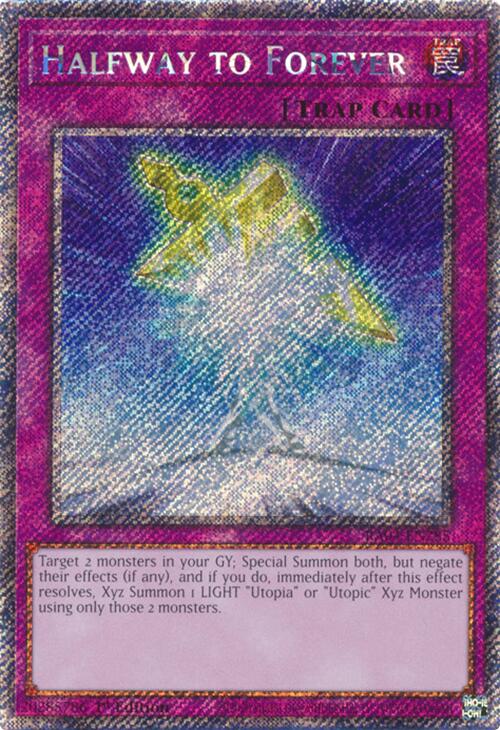 Halfway to Forever [RA04-EN285] Platinum Secret Rare | Card Merchant Takapuna