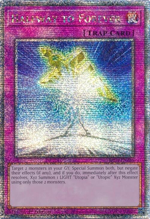 Halfway to Forever [RA04-EN285] Quarter Century Secret Rare | Card Merchant Takapuna