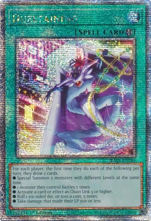 Dueltaining [RA04-EN286] Quarter Century Secret Rare | Card Merchant Takapuna