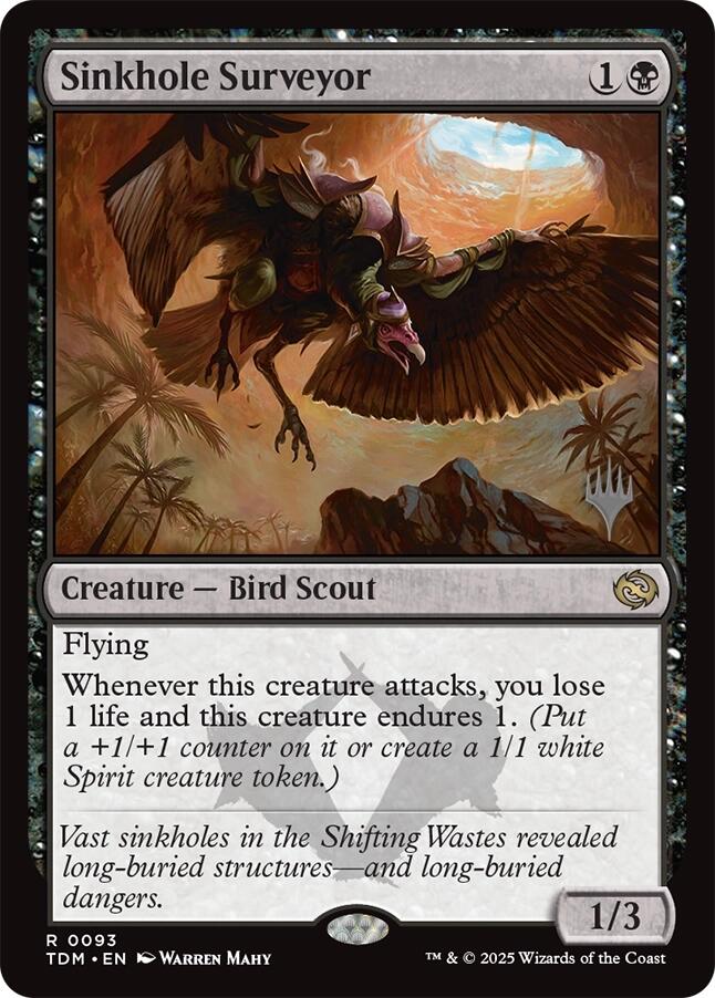 Sinkhole Surveyor [Tarkir: Dragonstorm Promos] | Card Merchant Takapuna