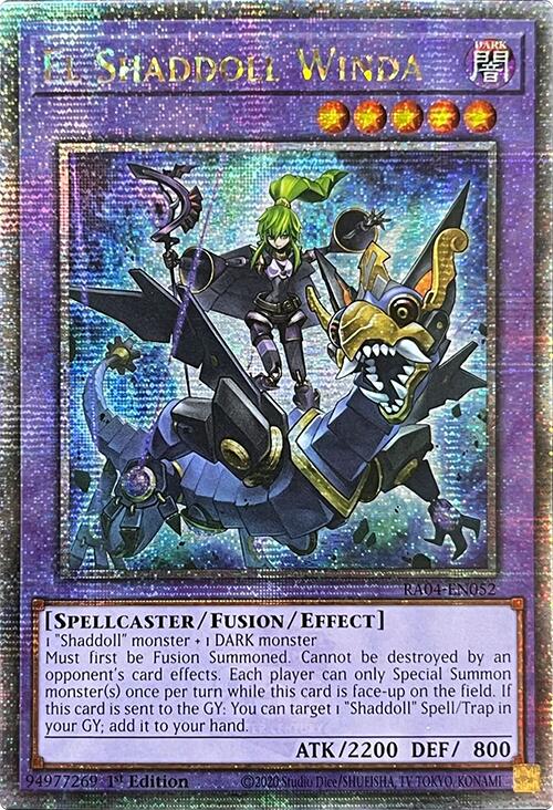El Shaddoll Winda [RA04-EN052] Quarter Century Secret Rare | Card Merchant Takapuna