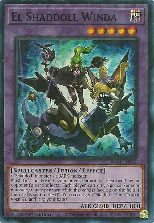 El Shaddoll Winda [RA04-EN052] Super Rare | Card Merchant Takapuna