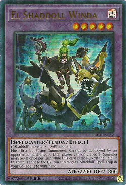 El Shaddoll Winda [RA04-EN052] Ultra Rare | Card Merchant Takapuna