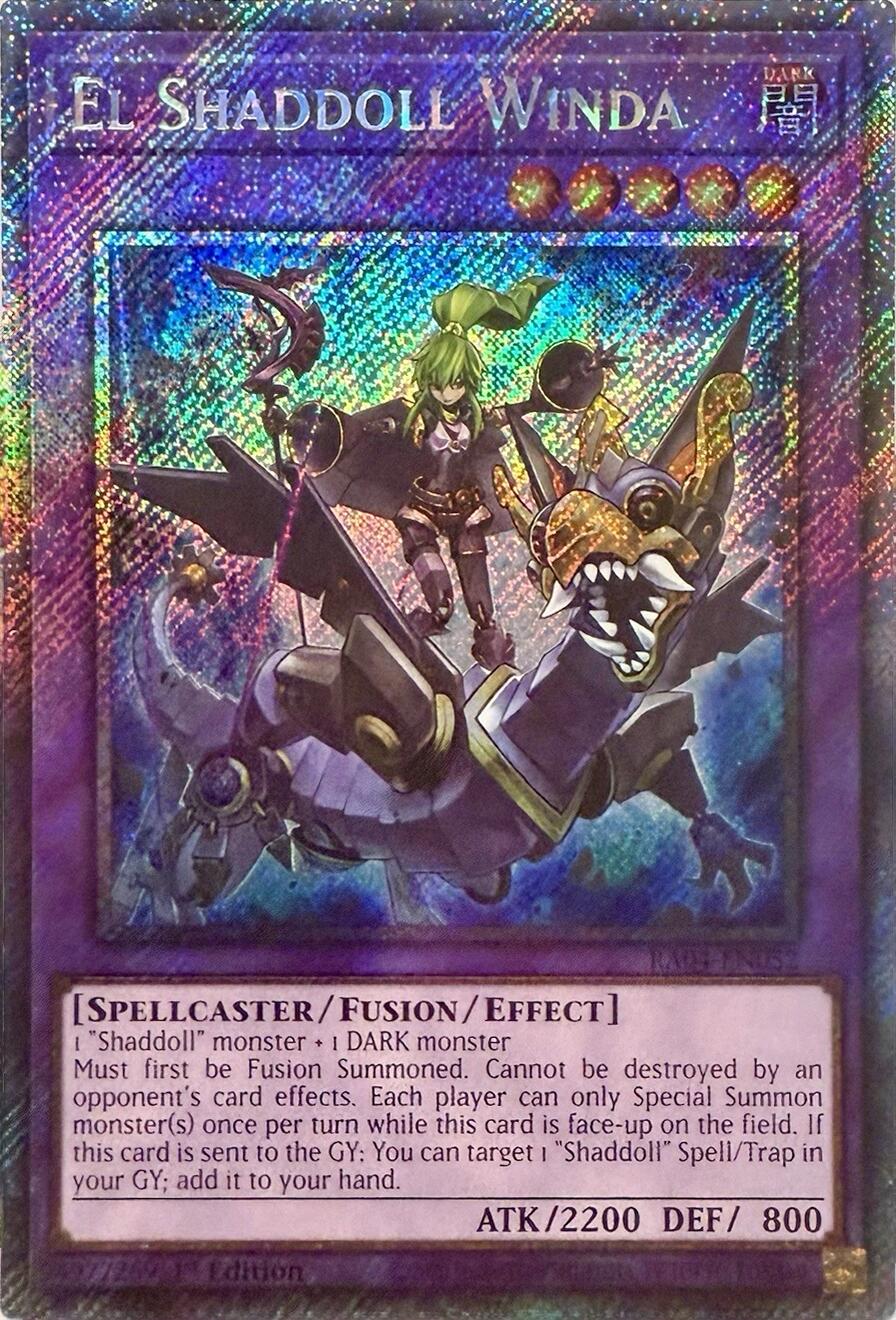 El Shaddoll Winda [RA04-EN052] Platinum Secret Rare | Card Merchant Takapuna