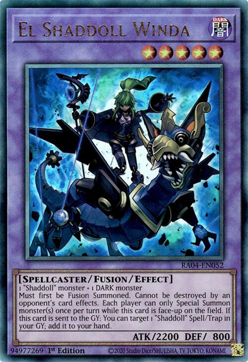 El Shaddoll Winda [RA04-EN052] Prismatic Ultimate Rare | Card Merchant Takapuna