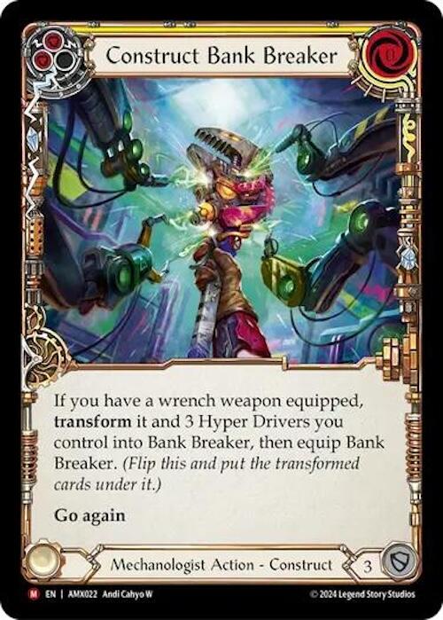 Construct Bank Breaker [AMX022] (Armory Deck: Maxx Nitro) | Card Merchant Takapuna
