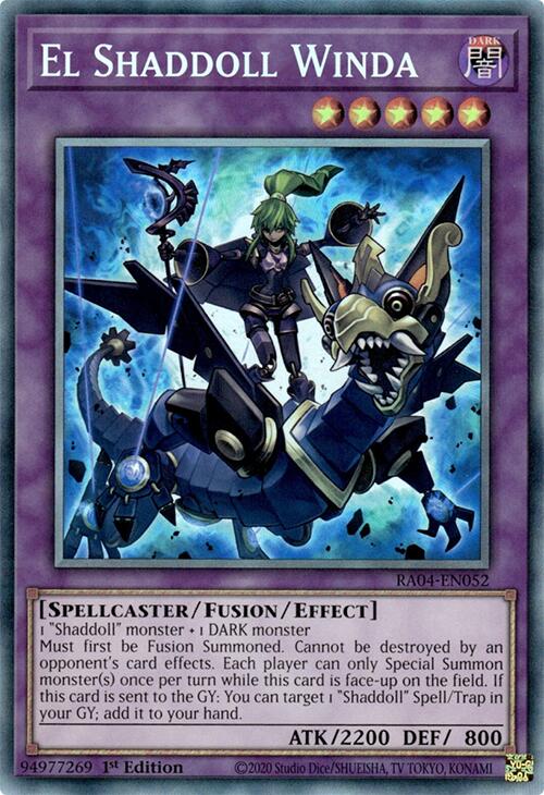 El Shaddoll Winda [RA04-EN052] Prismatic Collector's Rare | Card Merchant Takapuna