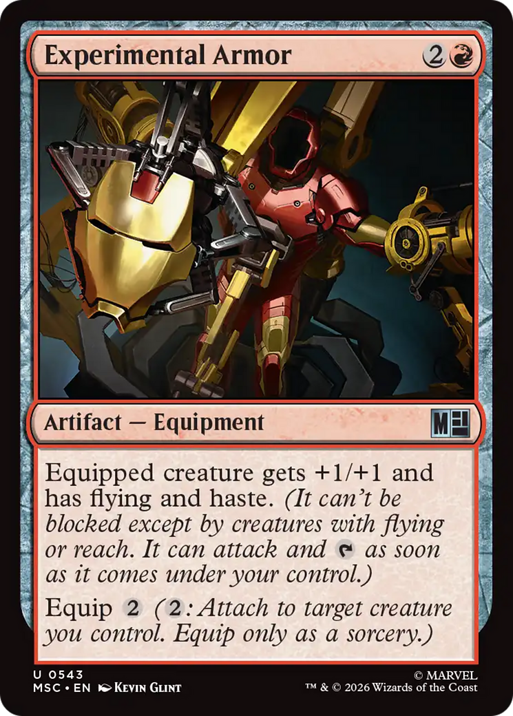 Experimental Armor [Marvel Super Heroes Commander] | Card Merchant Takapuna
