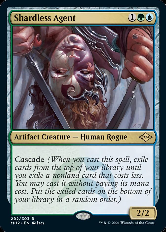 Shardless Agent (Foil Etched) [Modern Horizons 2] | Card Merchant Takapuna