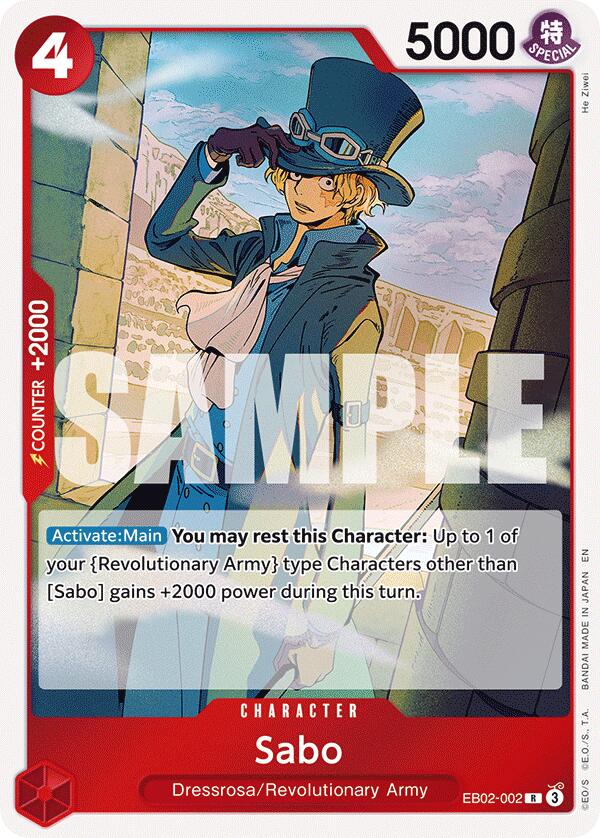 Sabo [Extra Booster: Anime 25th Collection] | Card Merchant Takapuna