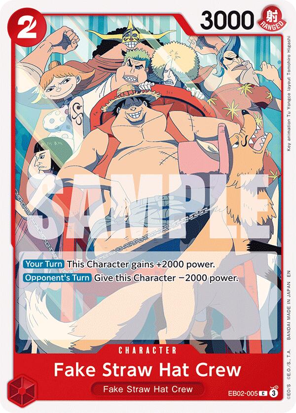 Fake Straw Hat Crew [Extra Booster: Anime 25th Collection] | Card Merchant Takapuna