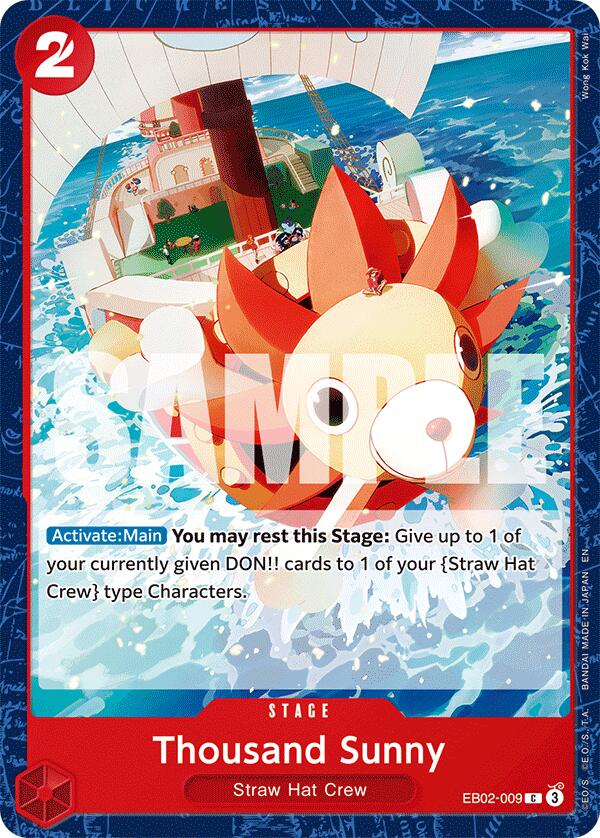 Thousand Sunny [Extra Booster: Anime 25th Collection] | Card Merchant Takapuna
