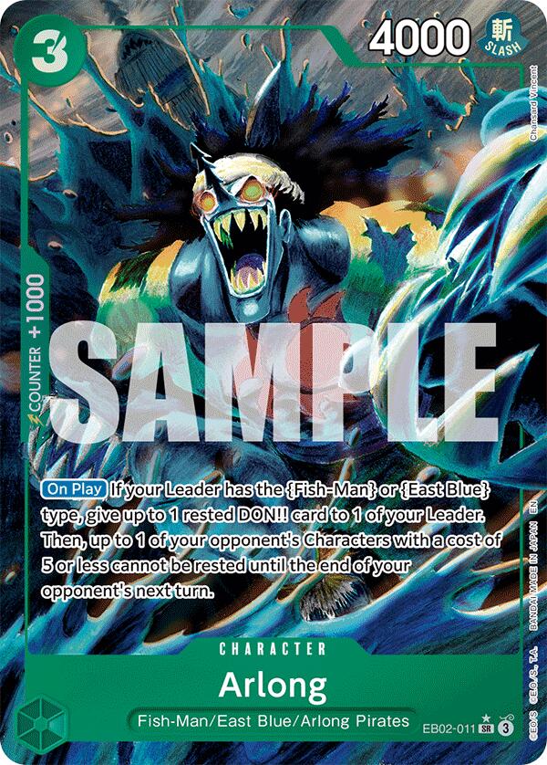 Arlong (Alternate Art) [Extra Booster: Anime 25th Collection] | Card Merchant Takapuna