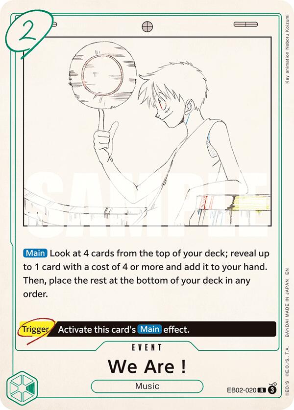 We Are! [Extra Booster: Anime 25th Collection] | Card Merchant Takapuna