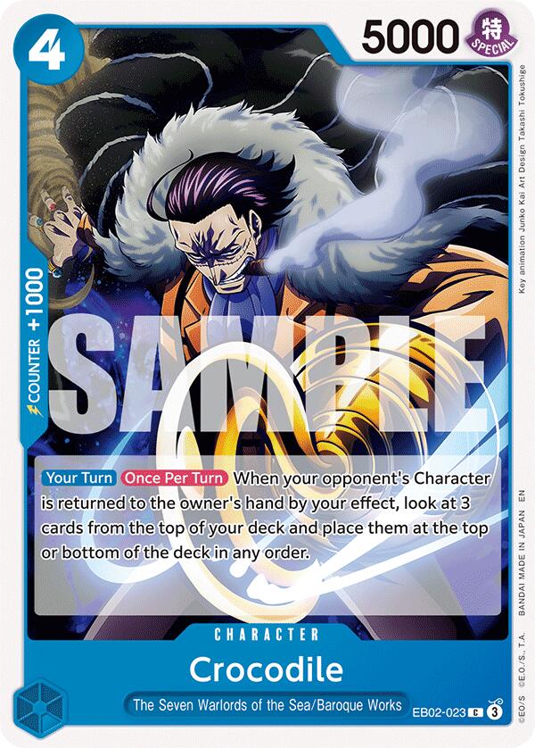 Crocodile [Extra Booster: Anime 25th Collection] | Card Merchant Takapuna
