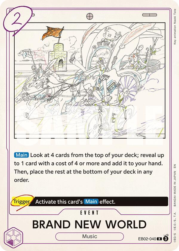 BRAND NEW WORLD [Extra Booster: Anime 25th Collection] | Card Merchant Takapuna