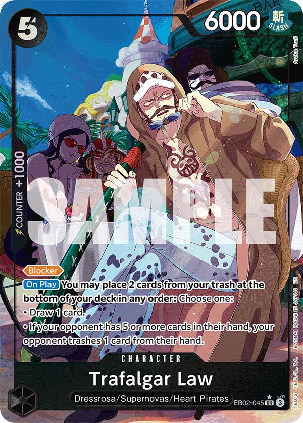 Trafalgar Law (Alternate Art) [Extra Booster: Anime 25th Collection] | Card Merchant Takapuna