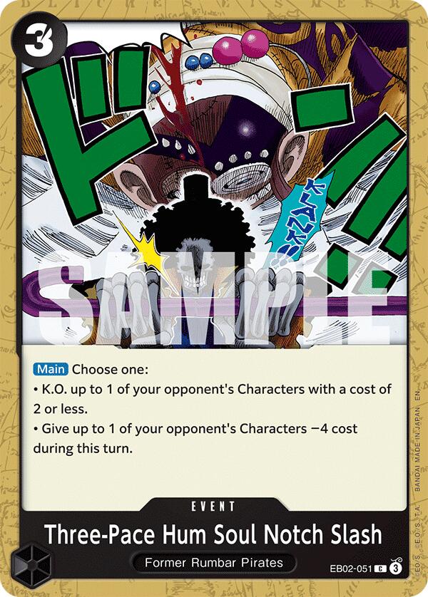 Three-Pace Hum Soul Notch Slash [Extra Booster: Anime 25th Collection] | Card Merchant Takapuna