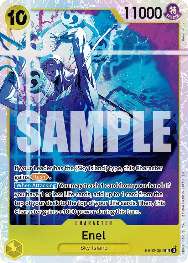 Enel [Extra Booster: Anime 25th Collection] | Card Merchant Takapuna