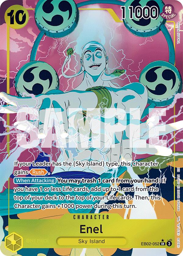 Enel (Alternate Art) [Extra Booster: Anime 25th Collection] | Card Merchant Takapuna