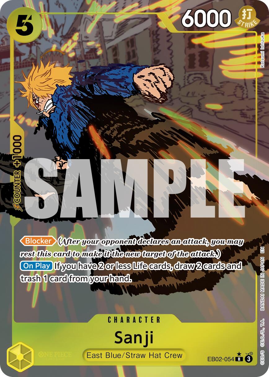 Sanji (Alternate Art) [Extra Booster: Anime 25th Collection] | Card Merchant Takapuna