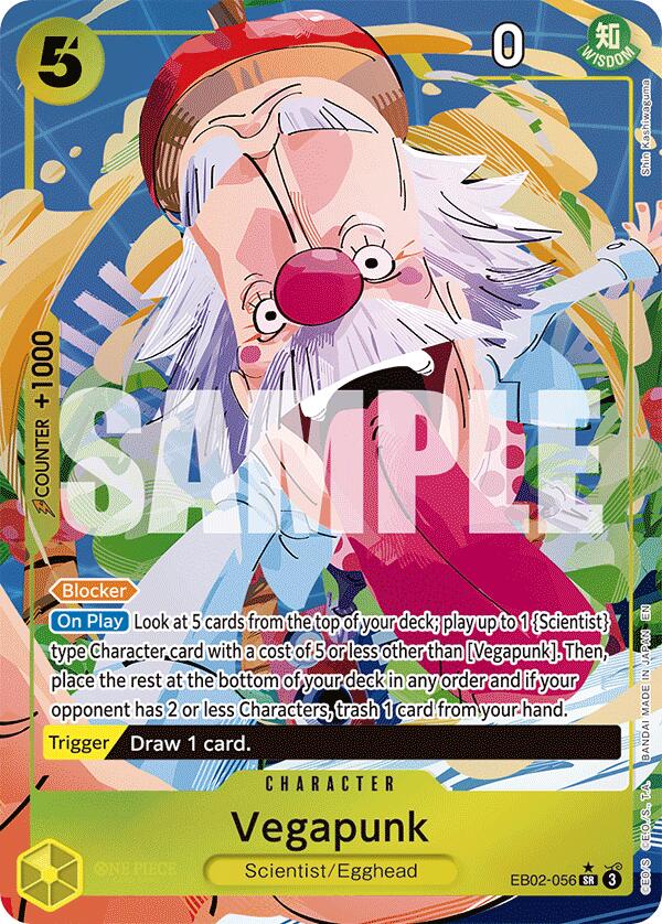 Vegapunk (Alternate Art) [Extra Booster: Anime 25th Collection] | Card Merchant Takapuna