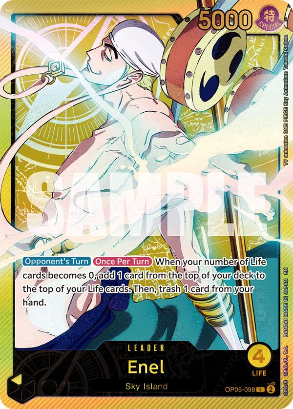 Enel (SPR) [Extra Booster: Anime 25th Collection] | Card Merchant Takapuna