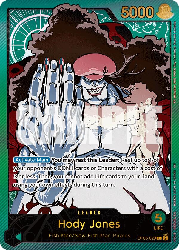 Hody Jones (SPR) [Extra Booster: Anime 25th Collection] | Card Merchant Takapuna