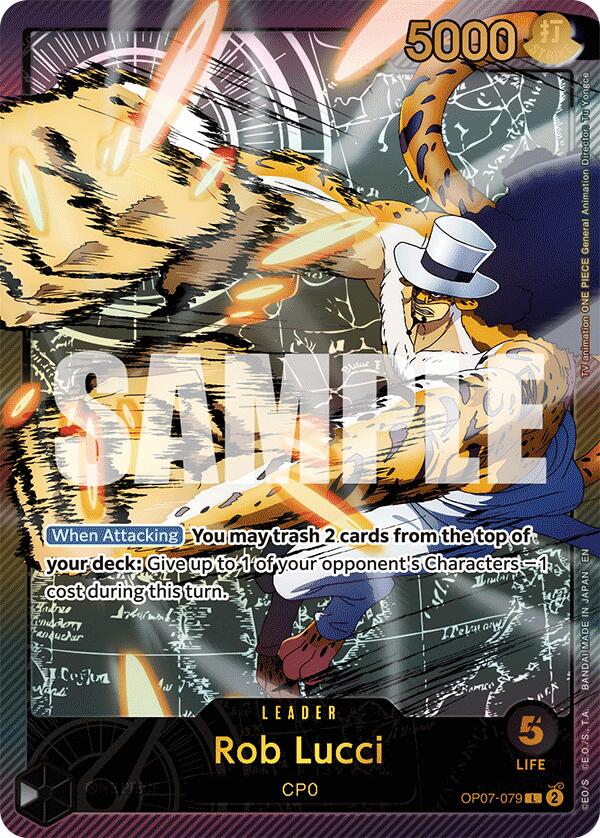 Rob Lucci (SPR) [Extra Booster: Anime 25th Collection] | Card Merchant Takapuna