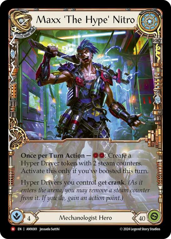 Maxx 'The Hype' Nitro [AMX001] (Armory Deck: Maxx Nitro) | Card Merchant Takapuna