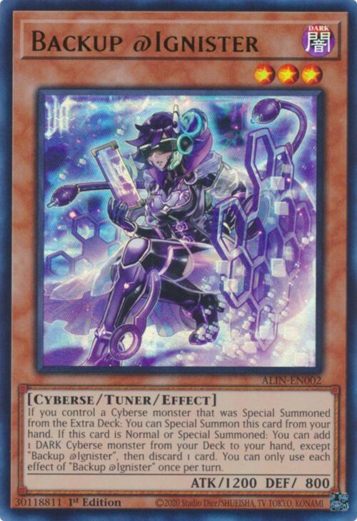Backup @Ignister [ALIN-EN002] Ultra Rare | Card Merchant Takapuna
