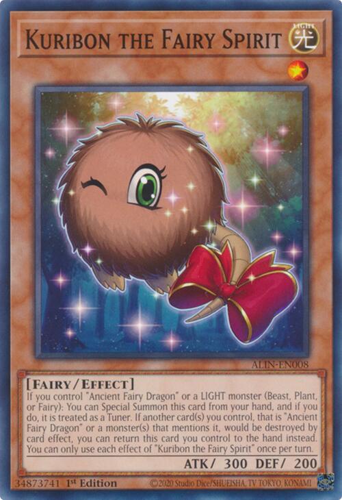 Kuribon the Fairy Spirit [ALIN-EN008] Common | Card Merchant Takapuna