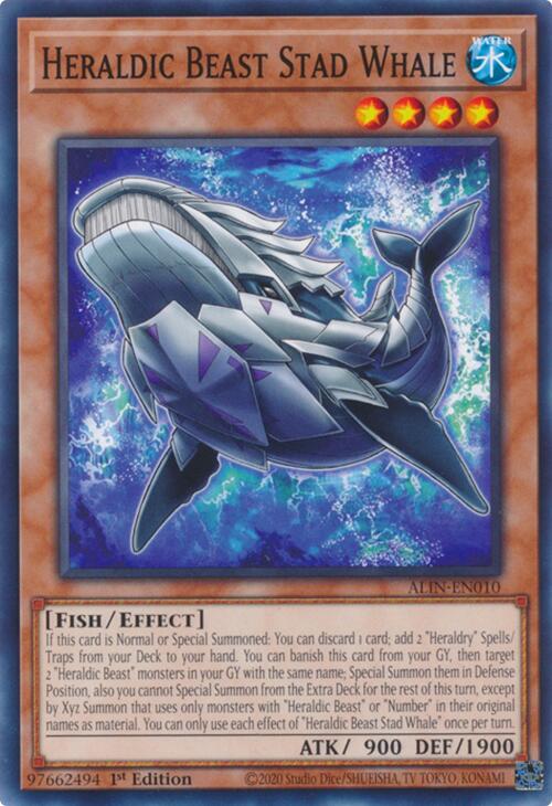 Heraldic Beast Stad Whale [ALIN-EN010] Common | Card Merchant Takapuna