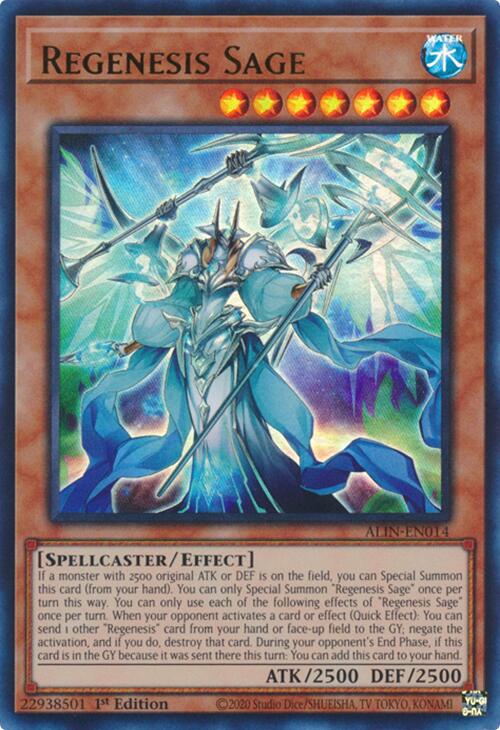 Regenesis Sage [ALIN-EN014] Ultra Rare | Card Merchant Takapuna