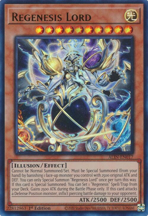 Regenesis Lord [ALIN-EN017] Ultra Rare | Card Merchant Takapuna
