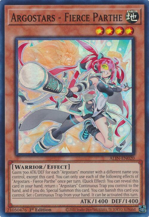 Argostars - Fierce Parthe [ALIN-EN020] Super Rare | Card Merchant Takapuna
