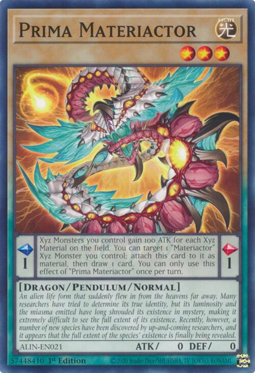 Prima Materiactor [ALIN-EN021] Common | Card Merchant Takapuna