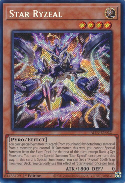 Star Ryzeal [ALIN-EN022] Secret Rare | Card Merchant Takapuna