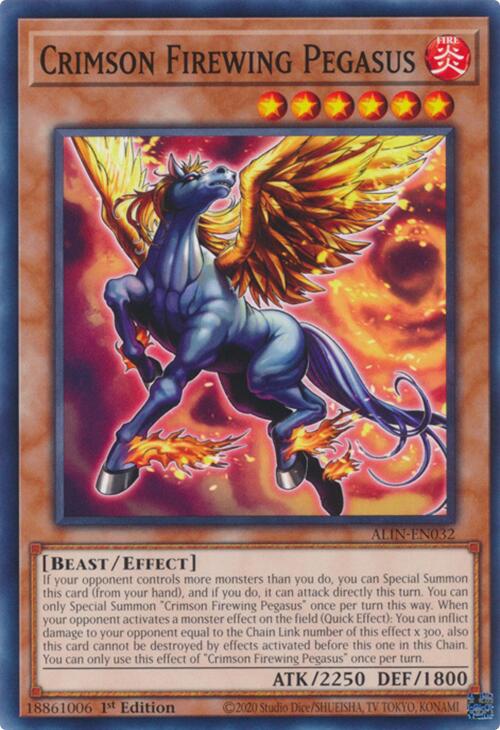 Crimson Firewing Pegasus [ALIN-EN032] Common | Card Merchant Takapuna