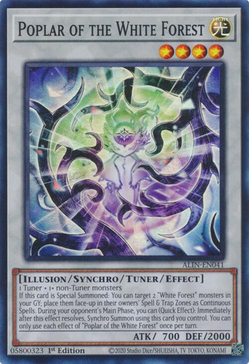 Poplar of the White Forest [ALIN-EN041] Super Rare | Card Merchant Takapuna