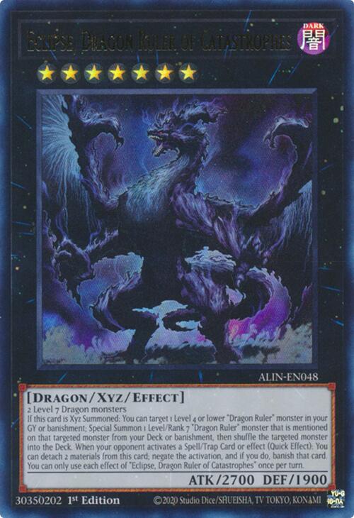 Eclipse, Dragon Ruler of Catastrophes [ALIN-EN048] Ultra Rare | Card Merchant Takapuna